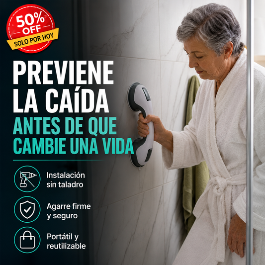Manilla seguridad con ventosa doble (™) transportable
