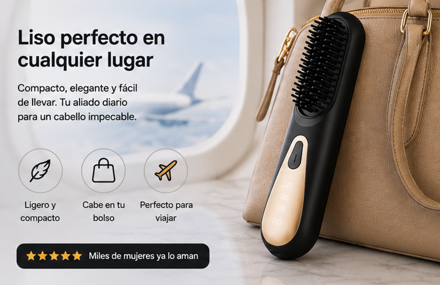 Alisador Inalámbrico portátil Haircare®