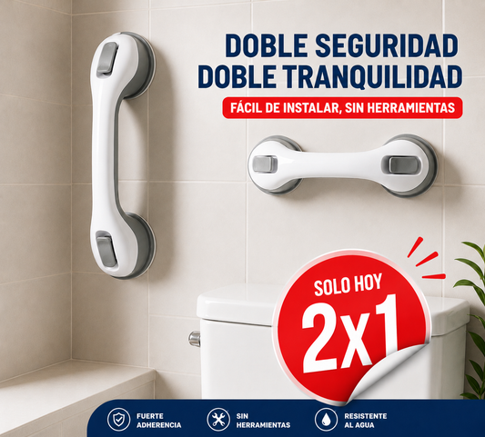 Manilla seguridad con ventosa doble(™) OFERTA 2X1