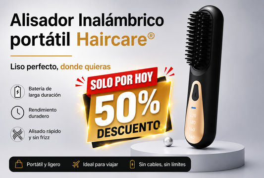 Alisador Inalámbrico portátil Haircare®