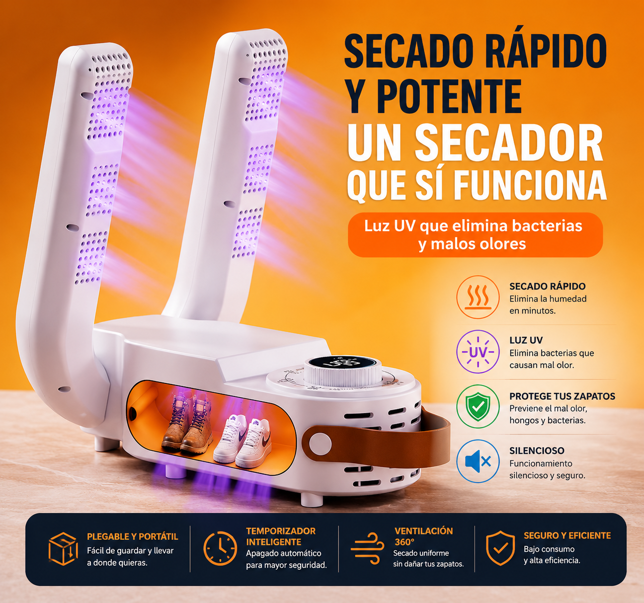 Secador de zapatos SuperDry ®