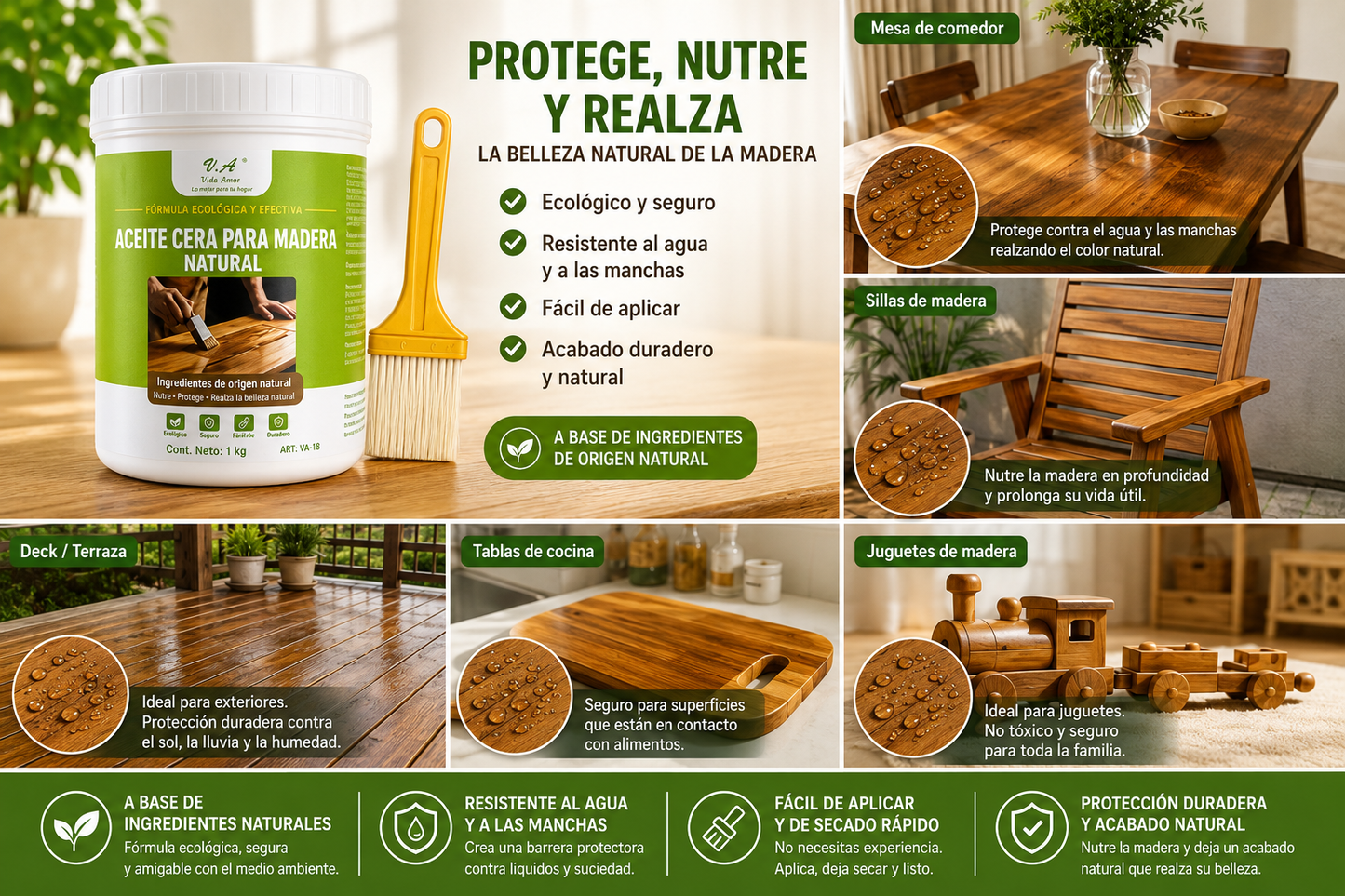 Sellador HIDRA-SELLA™ 3 en 1 más brocha de regalo