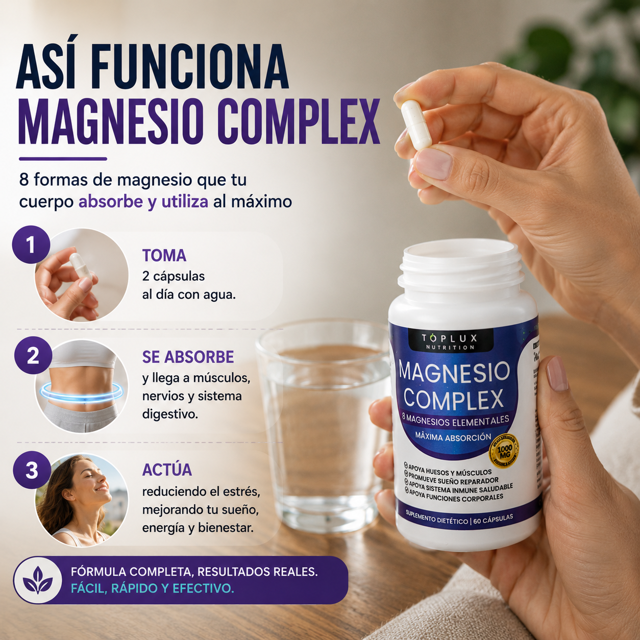 MAGNESIO COMPLEX 8 ® ELEMENTAL 1000 mg
