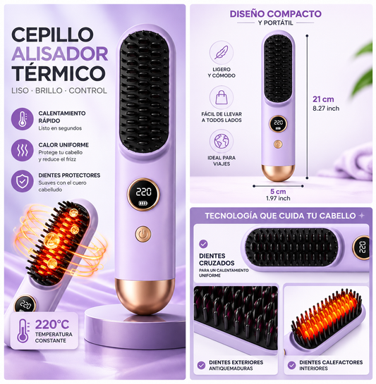 Alisador Inalámbrico portátil Haircare®