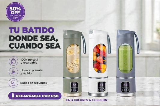 Licuadora Portátil Recargable